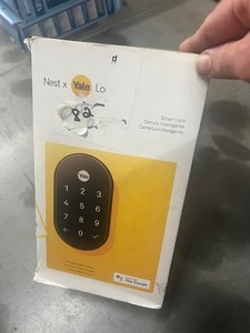 Google Nest x Yale Lock - Tamper-Proof Smart Lock for Keyless Entry - Keypad Deadbolt (oil rubbed bronze)