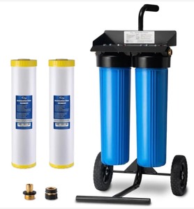 iSpring Spotless Car Wash System, Deionized Water System for Car Wash, RVs, Boats, Motorcycles, and Windows, Model WGB22BD