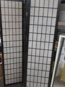 3 Panel room divider and mirror...