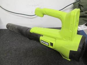 Ryobi battery powered blower...