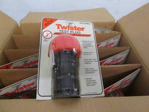 9 Two inch twister test plugs for a...