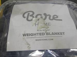 40 x 60 weighted blanket...