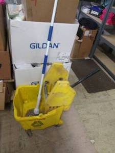 Mop bucket with mop...