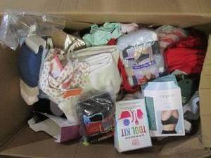 Lot of new clothes and underwear...