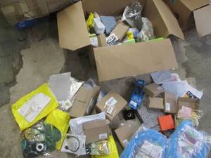 Box of new jewelry and other overst...