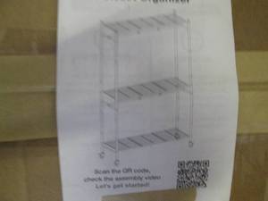 Storage rack on wheels...