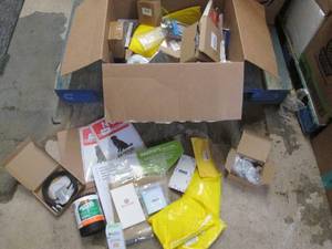 Box of assorted new clearance items...