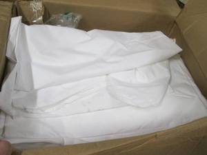 Box of king size bedding...