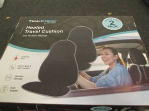 Pair of heated seat cushions...