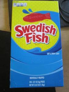 240 Individually wrapped Swedish Fi...