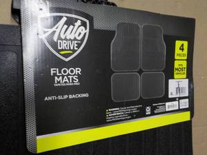 Auto Drive 4 pc Floor Mats...