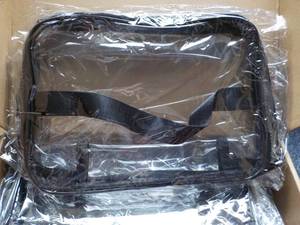 18 Clear Security 7 x 9 Purses...