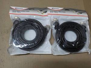2 Innovera SVGA Male to Male Cables...
