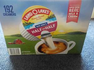 192 Land O Lakes Half and Half Crea...