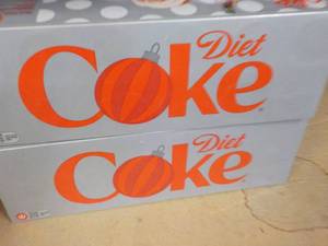 2 Diet Coke 12 packs...