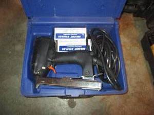 Duo-fast electric tacker with case...