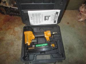 Bostitch Brad nailer with case...