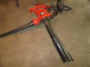 Black and Decker electric blower va...
