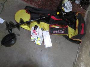 New Jiffy gas powered Ice auger wit...