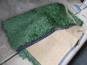 5ft entry rug plus 4ftx12ft artific...