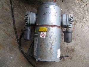Electric Gast air compressor pisto...