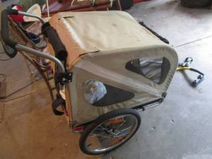 Croozer pull-behind pet strolller...