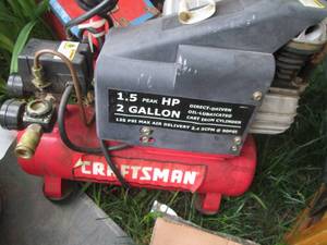 2-gallon Craftsman 1 5hp cast iron ...