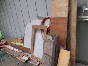 Bundle of assorted solid and plywoo...