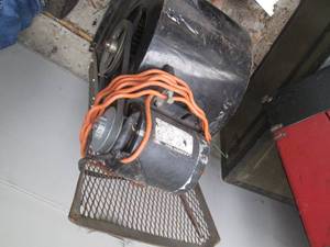 Squirrel cage blower fan with motor...