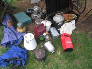 Huge lot of camping gear and suppli...