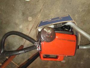 Eureka handheld canister vacuum...