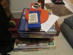 Bundle of vintage card and board ga...
