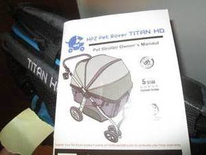 TiranHD Foldup Dog stroller for up ...