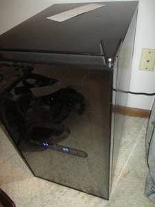 Wine Enthusiast digital wine cooler...