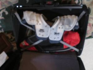 Football shoulder pads and other mi...