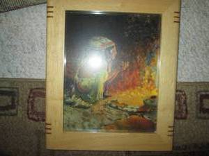 Native American ritual framed wall ...