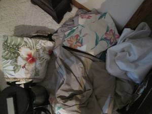 Mattress pad covers and misc fitted...