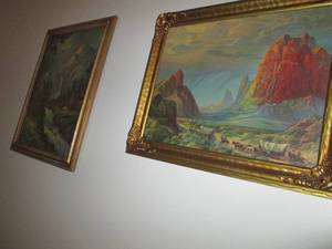 Decoratively framed Vintage Pioneer...