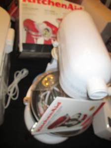 KitchenAid 6qt Stand mixer with man...