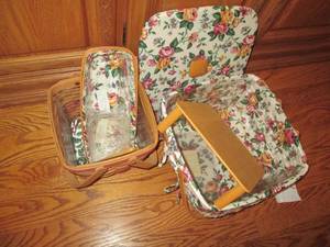 Longaberger baskets and cracker div...