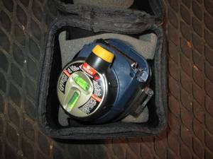 Battery operated Ryobi laser lever ...