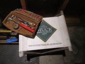 Folding camp stool and precision to...