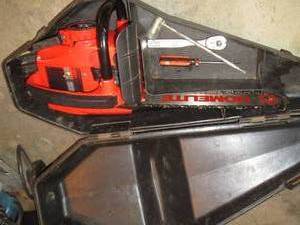 Homelight chainsaw with case...