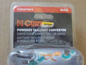 Curt powered Tail Light Converter...