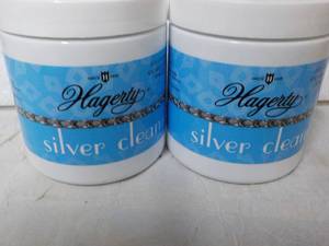 2 Hagerty 7 oz Silver Clean...