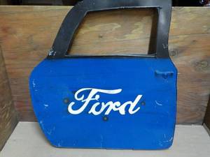 Metal Ford Door Dcor 24 x 23...