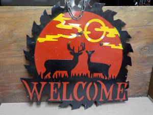 Welcome Metal Dcor 24 x 23 with ...