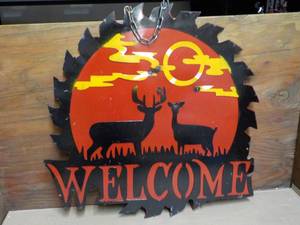 Welcome Metal Dcor 24 x 23 with ...