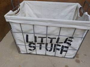 Little Stuff Wire Basket with Liner...