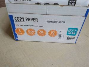 1500 Sheets White Pen and Gear Copy...